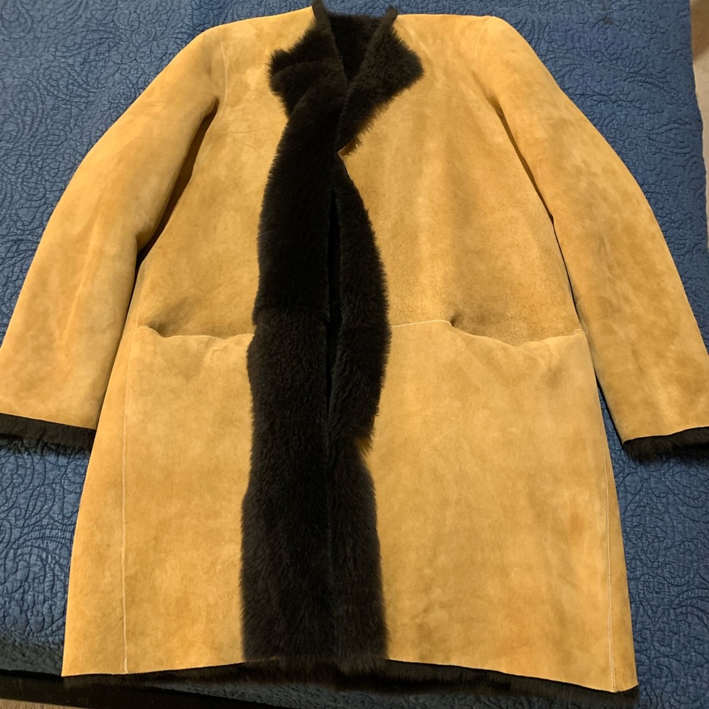 Zara Shearling Coat